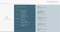 Desktop Screenshot of holz-consulting.de